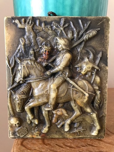 Altes deutsches wachsrelief - deutsches,