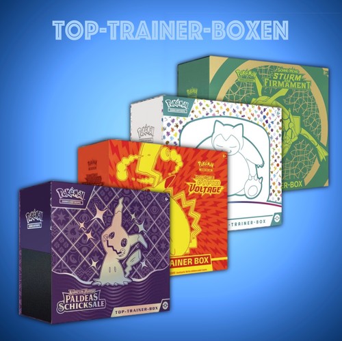Pokemon top trainer - pokemon, boxen