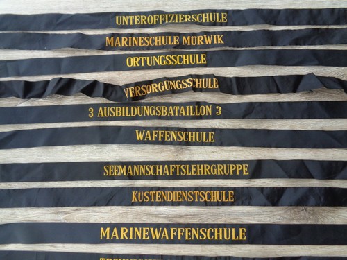 Mützenbänder bundesmarine - 10,