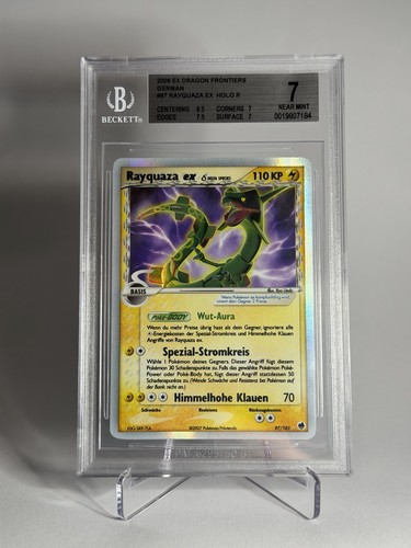 Pokemon rayquaza - (beckett, 7)