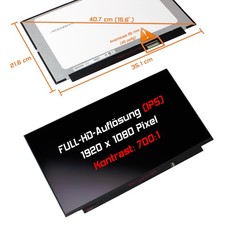 15,6" LED Display matt passend
