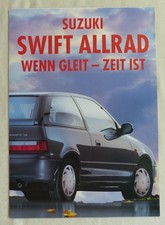 Suzuki Swift 4WD Allrad - Prospekt Brochure 1990