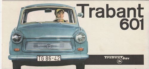 Ddr prospekt trabant 601 von - trabant,