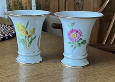 Pair Vintage Meissen Porcelain