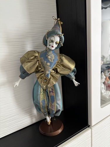 Dekofigur harlekin clown - harlekin,