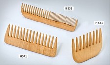 Steckkamm Holz natur ca. 9x7
