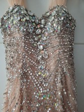 Damen Abendkleid Verlobungskleid Gr Xs/s Getragen Sera Bella ,Hochwertig