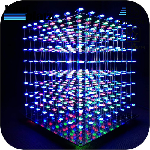 Led cube bausatz - led,