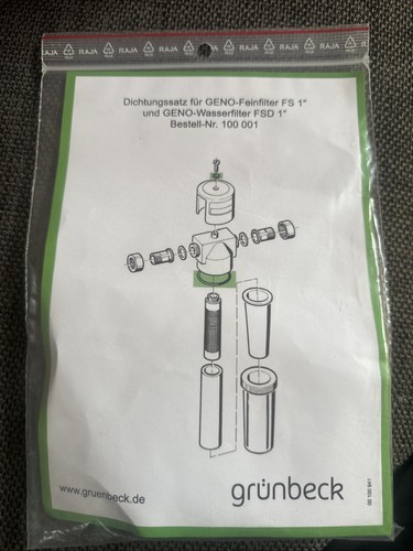 Grünbeck dichtungssatz für - dichtungssatz,