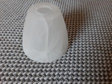 1 Lampenschirm , Kegelstumpf -  gut erhalten , Glas-5 x vorhanden