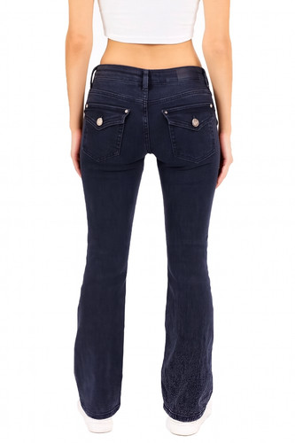 Damen jeans hose bootcut - damen,