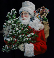Alter weihnachtsmann mit - alter,