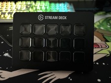Elgato Stream Deck 15 Tasten USB-Tastatur Schwarz Inkl. Tischhalterung