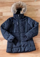 REEBOCK ? Gr. 38 M (L) ? Steppjacke Winterjacke mit Fake-Fell an Kapuze ?