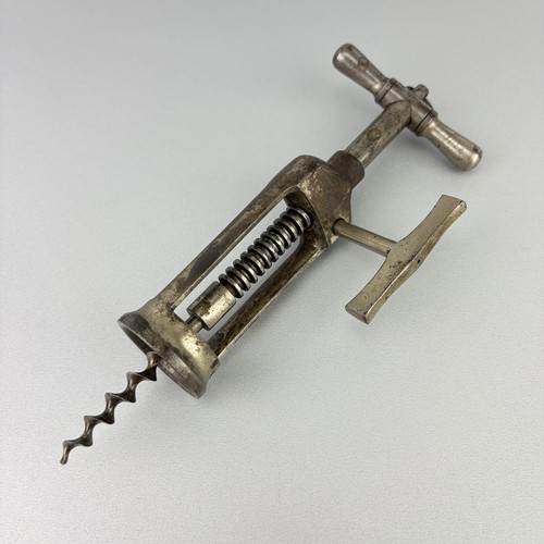 Antiker korkenzieher mit - antiker,