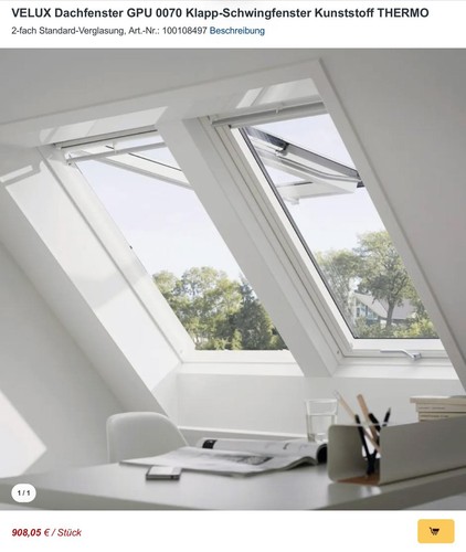 Velux schwing dachfenster - velux,