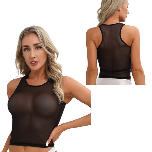 Damen nylon crop top - damen,