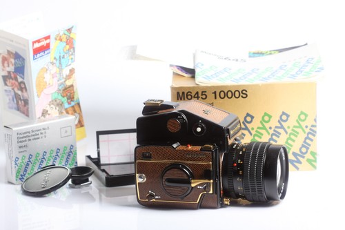 Mamiya m645 1000s - mamiya, gold