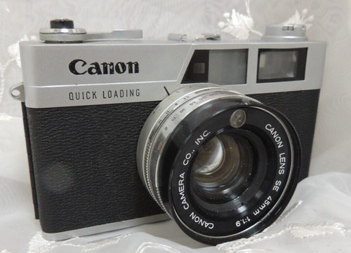 Vintage canon canonet ql19 - canon,