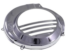 Lüfterradabdeckung Chrom für Vespa PX80-PX200 Cosa125-200 mit E-Starter UNI AUTO