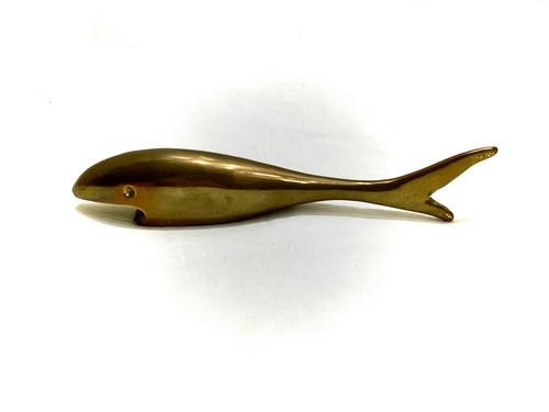 Vintage messing hai - messing,