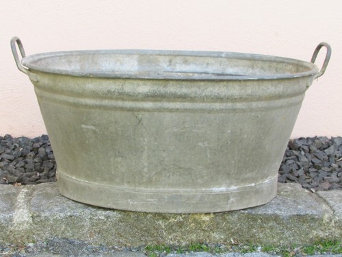 Alte zinkwanne wanne - zinkwanne,