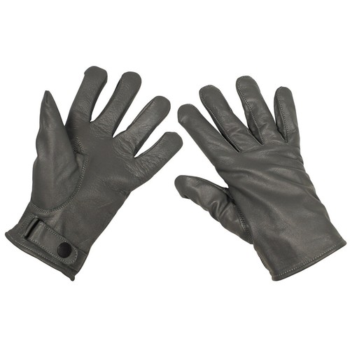 Mfh lederhandschuhe grau - mfh, bw