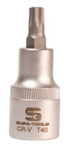 Torx t40 stecknuss 55mm 2 - torx,