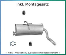 Endschalldämpfer für Citroen