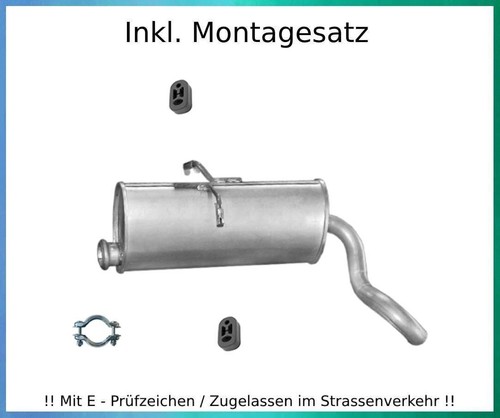 Endschalldämpfer für citroen - endschalldämpfer,