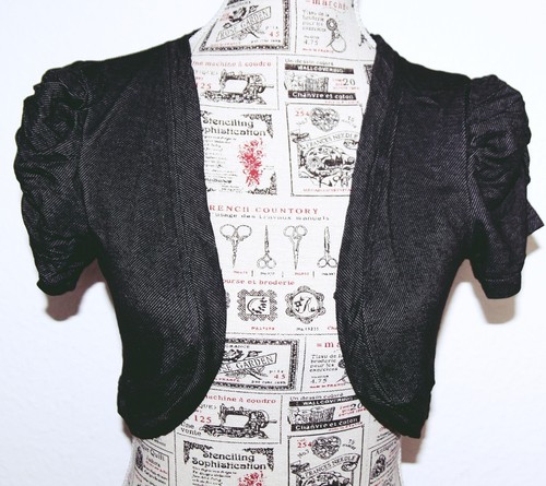 Bolero kurze jacke mit - jacke,
