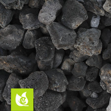 Lava schwarz Gabionensteine