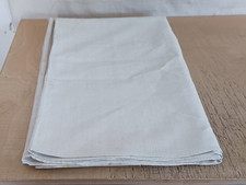 Schönes altes Leinen Laken Tuch Handgewebt um 1910 mittel Fein  2,10m x 1,38m