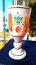 Glas Vase / Kelch / Pokal -