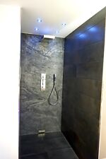 Dünnschiefer Furnier Natursteinwand Verblender Ladenbau Bild  Fliese Muster