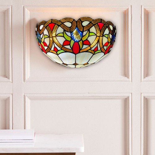 Tiffany wandlampe antik stil - wandlampe,