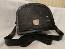 MCM ORIGINAL SELTEN NEU / DA. UMHÄNGET. SCHW. / HANDMADE / LEDERFUTTER