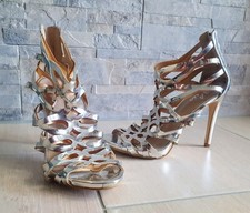 ♡ Damen Silber High Heels