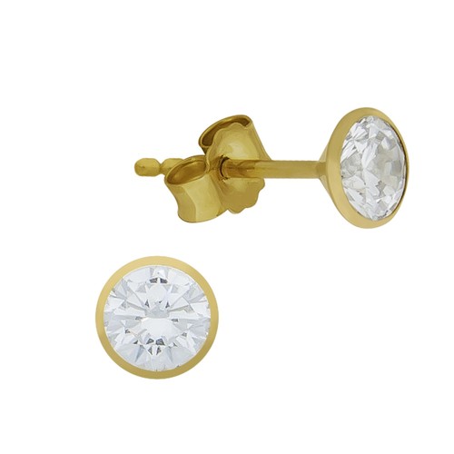 Ohrstecker 585 gelbgold - 585/-,