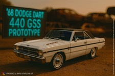 1:18 Acme - 1968 Dodge Dart 440 GSS Prototype - Ersatzteile - Spare Parts