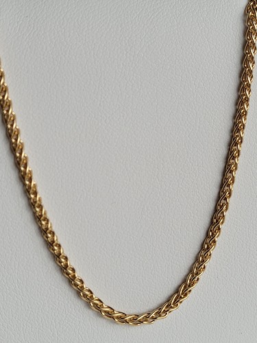 Goldkette collier zopfkette - goldkette,