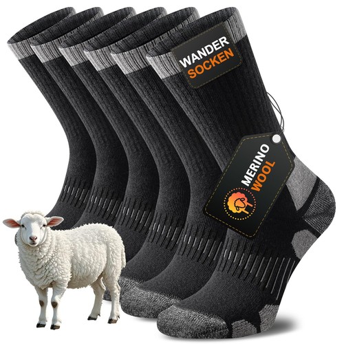 Merino wandersocken herren - merino,