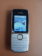 Nokia  C2-01 - Schwarz (Ohne Simlock) Handy (A00002528) mit Netzteil
