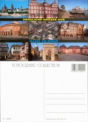 Ansichtskarte mainz - ansichtskarte,
