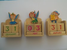 Englisch Dauerkalender