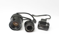 3x Überwachungskamera Objektive Molynx TV Lens, Cosmicar TV, Burle Defekt N.1328