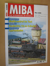 MIBA 5/2000 , Gartenbahn , Multicontrol im Test , Im Tal der Ruhr Modellbahn