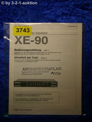 Sony bedienungsanleitung 90 - bedienungsanleitung,