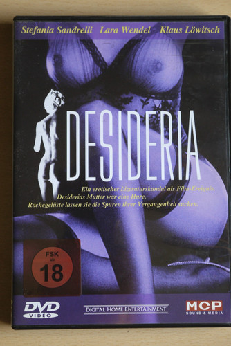Dvd desideria klaus - desideria, /klaus
