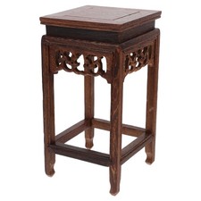  Holzbank-Hocker, Fuß-Tritthocker, kurze Holz-Erhöhungshocker,